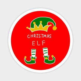 Christmas Elf Magnet